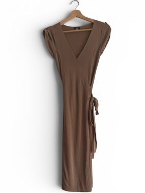 LIST Ribbed Knit Wrap Knit Size 2